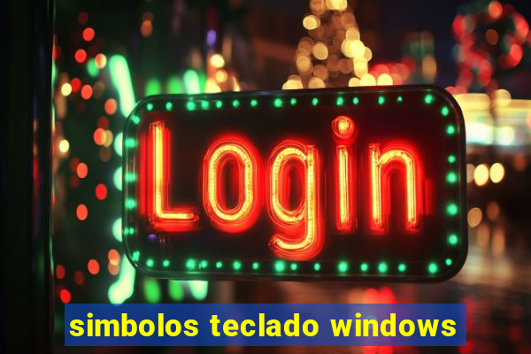 simbolos teclado windows